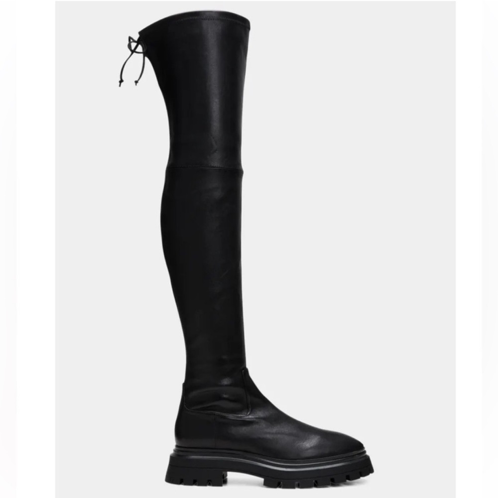 Stuart Weitzman Bedfordland Lug Sole Over the Knee Boot Size 10.5 NEW‎